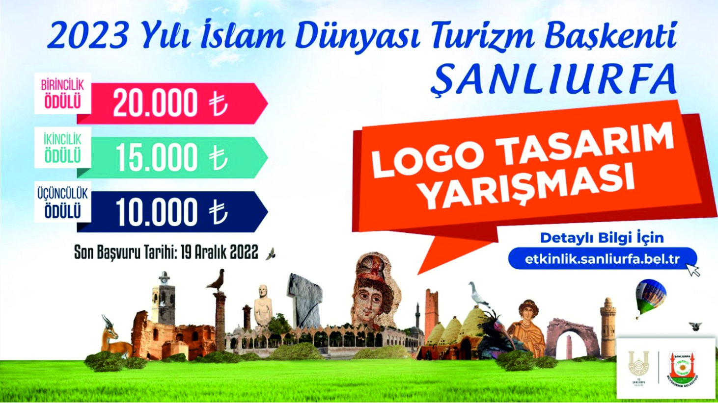 Turizm Başkenti Şanlıurfa’da Logo Ve Slogan Yarışması Başlıyor