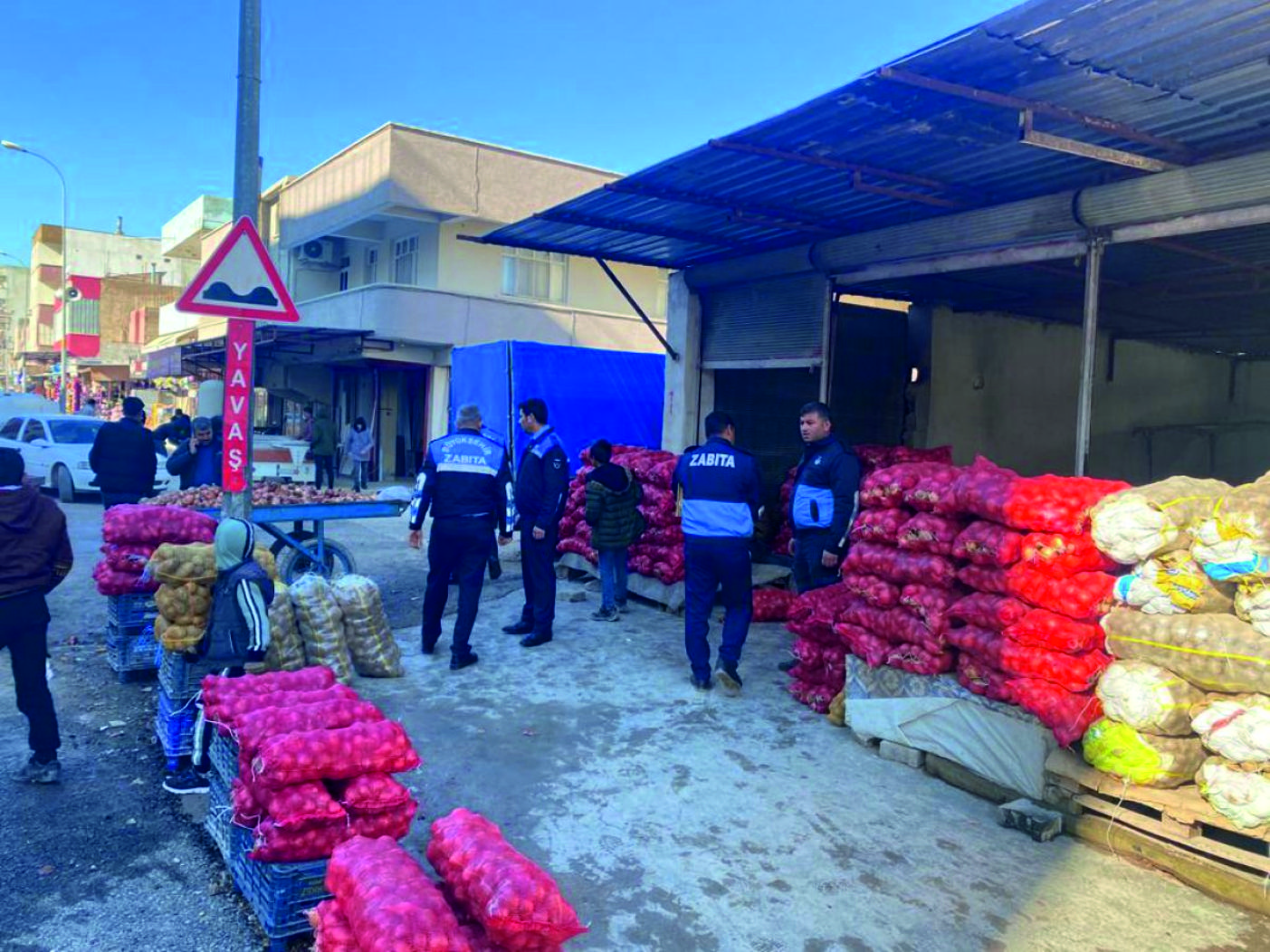 1 ton 120 Kilogram küflenmiş patates ele geçirildi