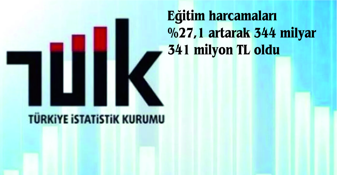 Eğitim harcamaları %27,1 artarak 344 milyar 341 milyon TL oldu