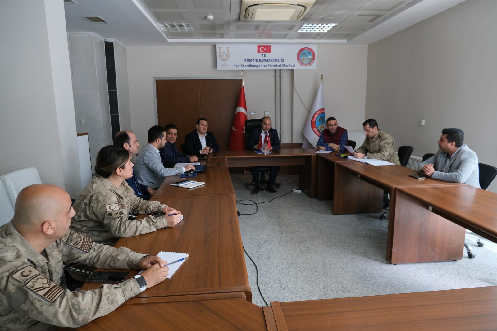 Kaymakam Kadir Duman başkanlığında Seçim Güvenliği ve Koordinasyon Toplantısı” gerçekleştirildi