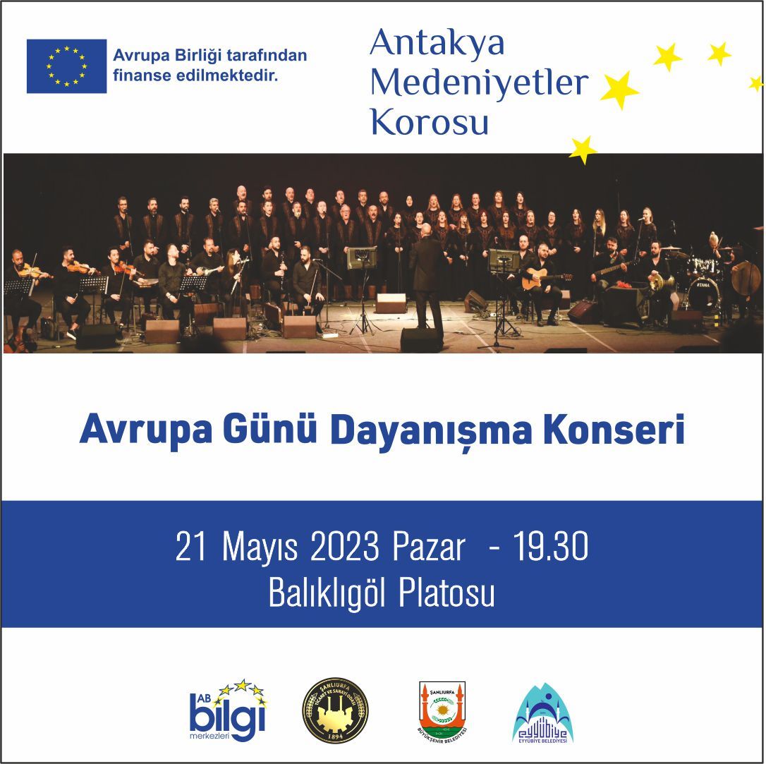 ANTAKYA MEDENİYETLER KOROSU, ŞANLIURFA’DA KONSER VERECEK