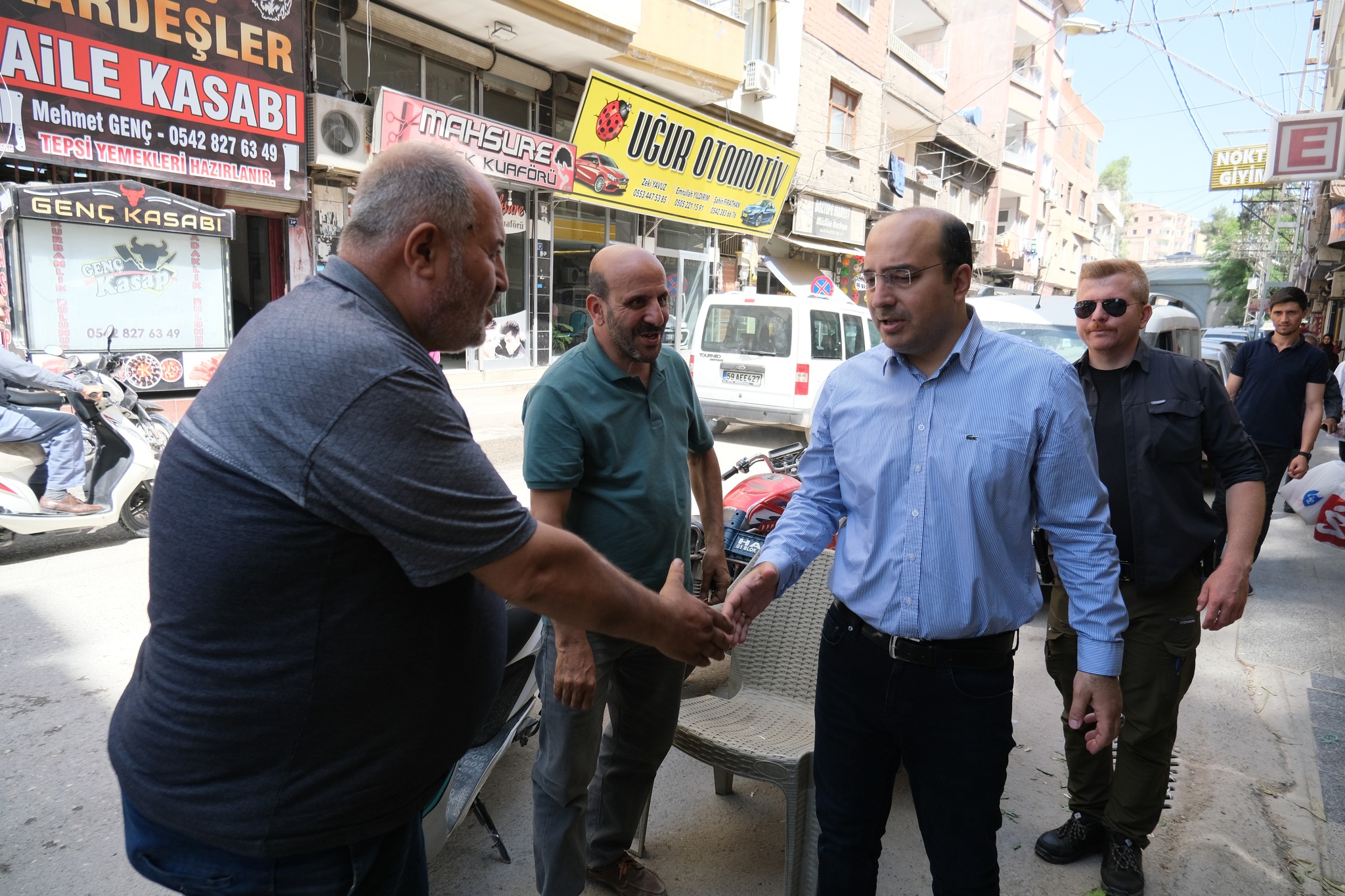 Birecik Kaymakamı Kadir Duman Esnaf Ziyaretlerine Devam Ediyor