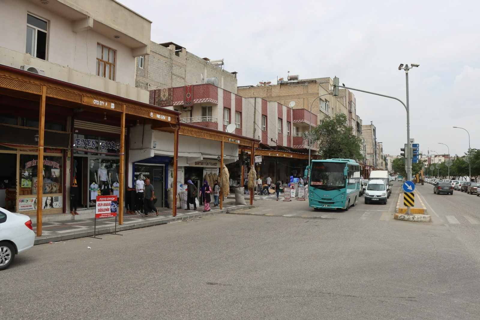 EYYÜP PEYGAMBER CADDESİNDE SUNDURMA ÇALIŞMASI TAMAMLANDI