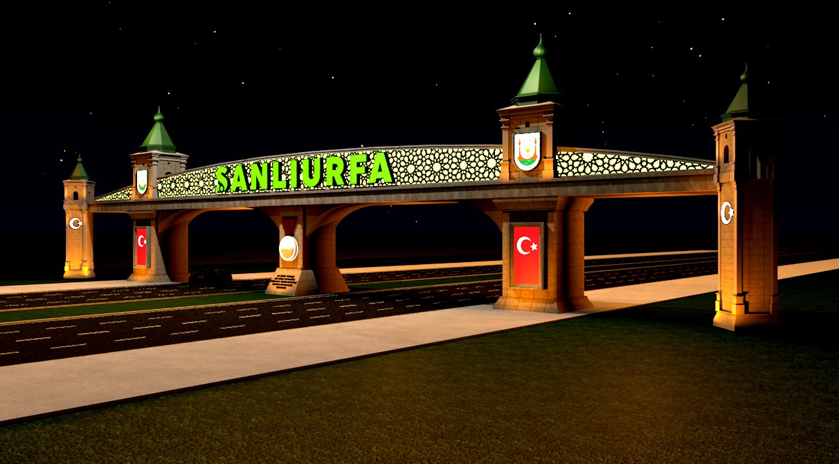 ŞANLIURFA BÜYÜKŞEHİR’DEN OKULLAR BÖLGESİNE MODERN VE ESTETİK YAYA ÜST GEÇİDİ