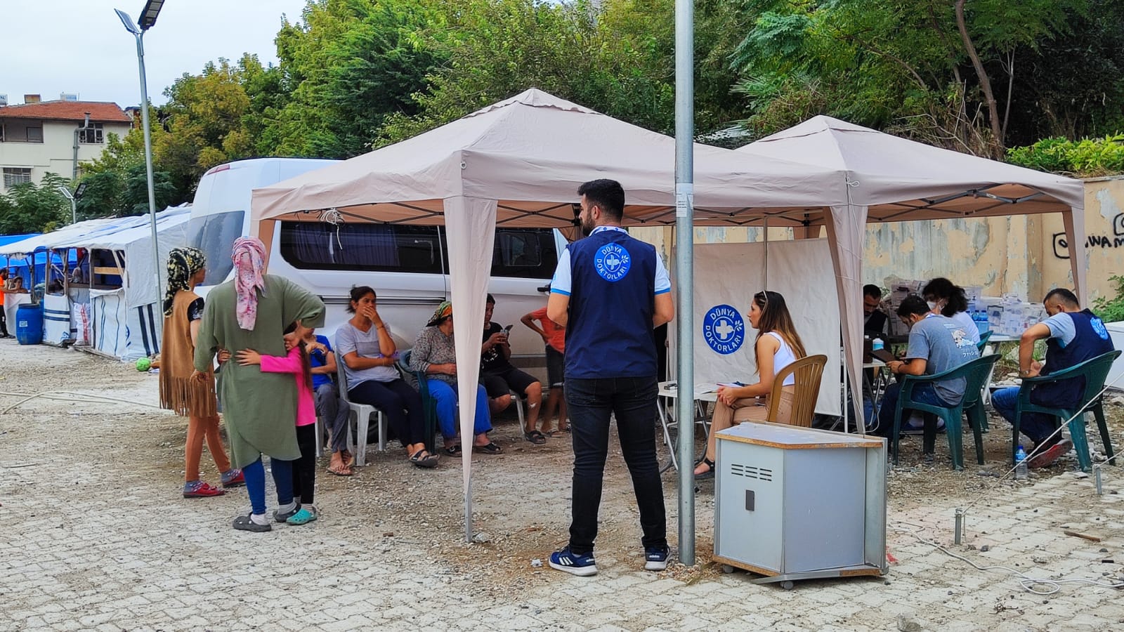 Dünya Doktorları Deprem Bölgesinde Yedi Ayda 20 Bin Kişiye Ulaştı