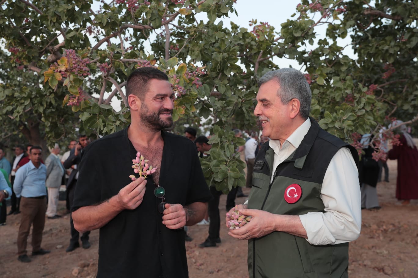 BAŞKAN BEYAZGÜL; “DÜNYA’DA FISTIĞIN MERKEZİ ŞANLIURFA’DIR”