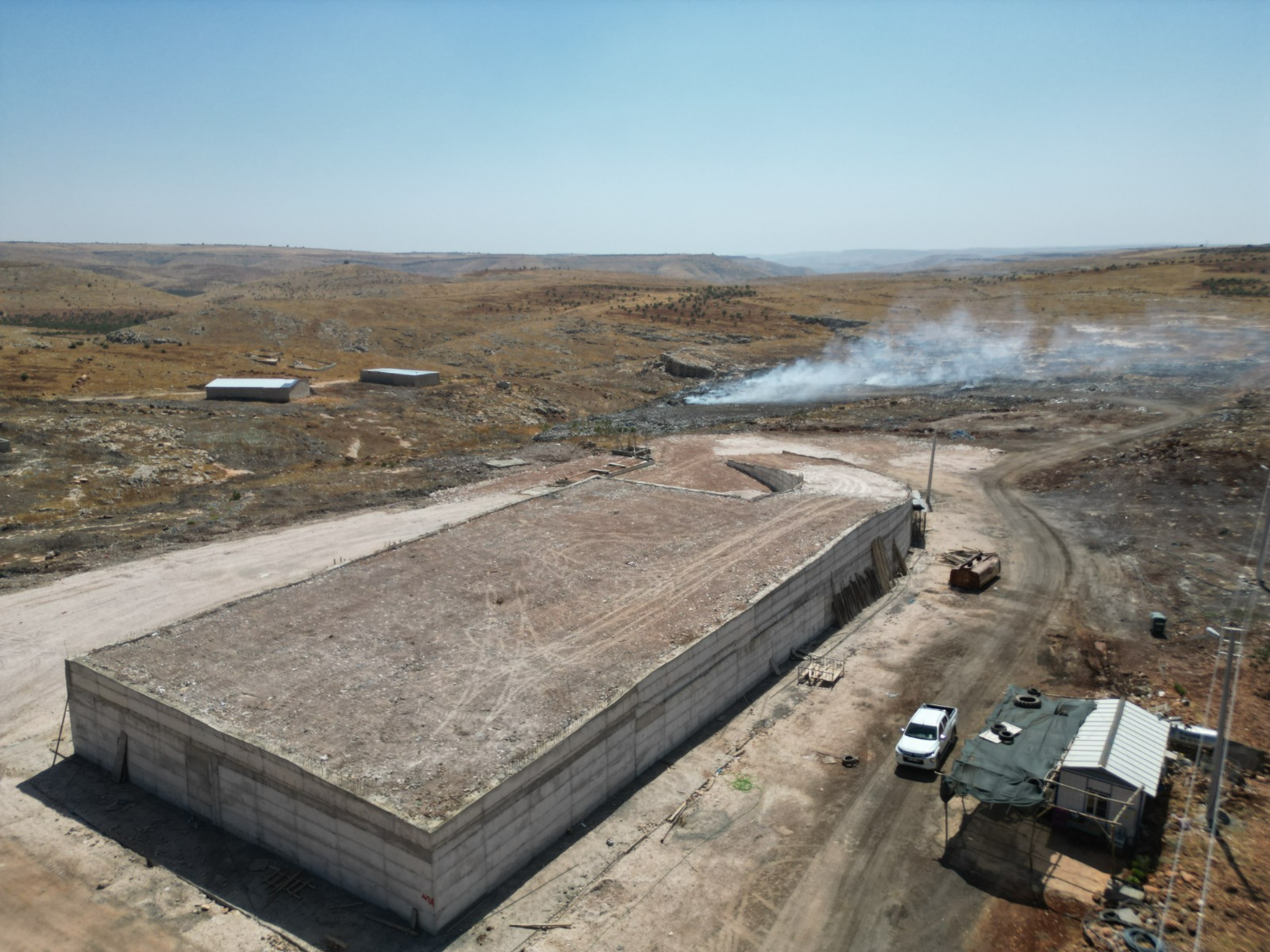 ŞANLIURFA BÜYÜKŞEHİR BELEDİYESİ’NDEN HALFETİ’YE KATI ATIK AKTARIM İSTASYONU