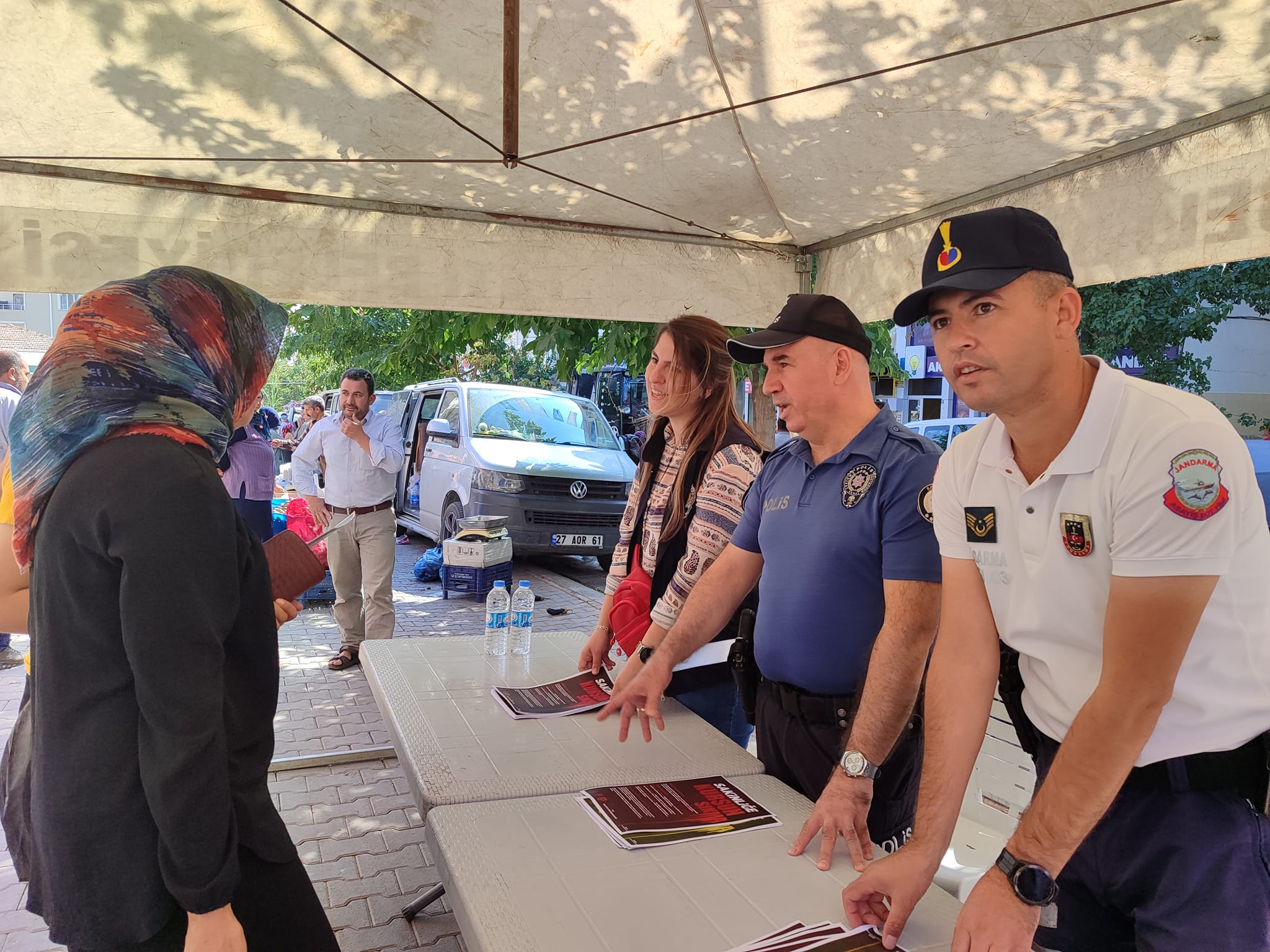 Halfeti’de “Sakinliğe Silah Sıkma” Stant’ı Kuruldu