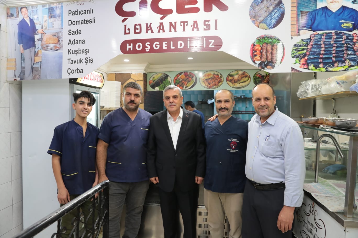 BAŞKAN BEYAZGÜL ESNAF ZİYARETLERİNİ SÜRDÜRÜYOR