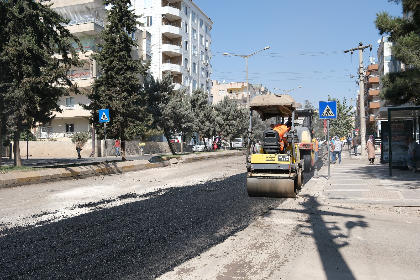 ŞANLIURFA BÜYÜKŞEHİR’DEN ASFALT ÇALIŞMASI