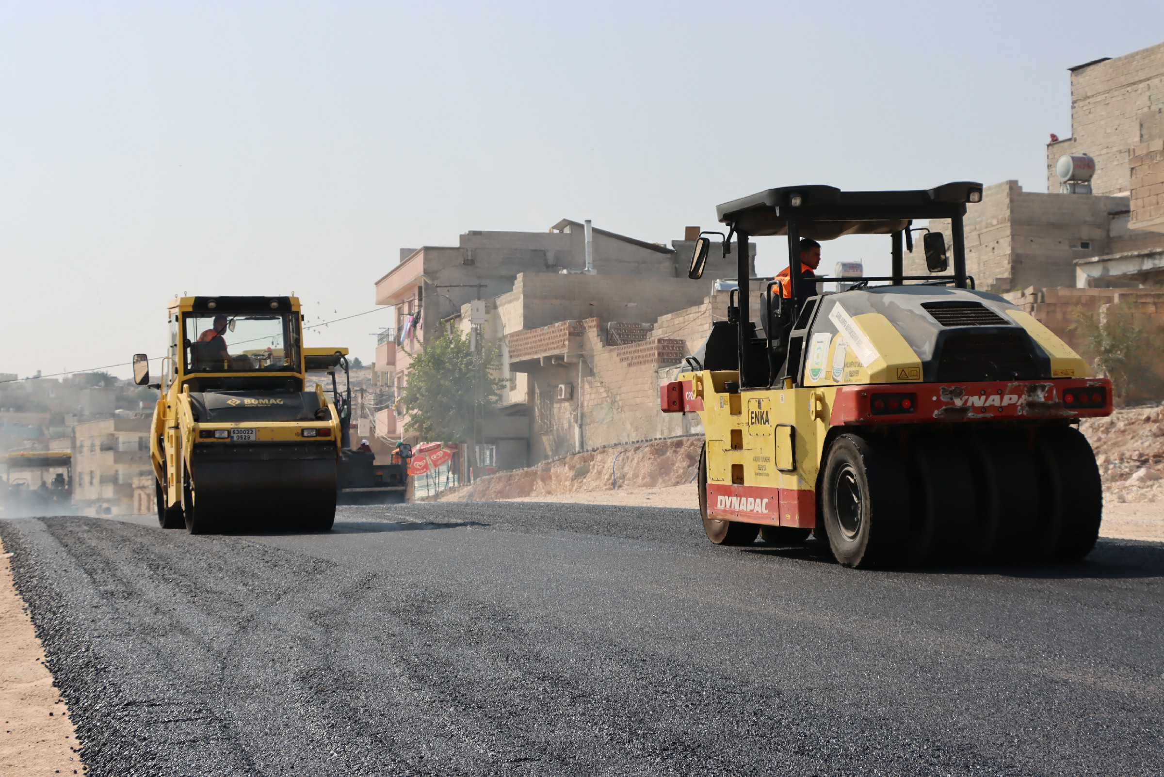 KÜLTÜR VE TURİZM YOLUNDA ASFALT ÇALIŞMASI BAŞLADI