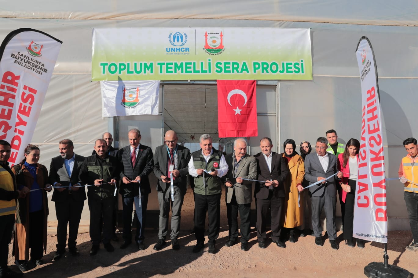 TOPLUM TEMELLİ SERA PROJESİNİN AÇILIŞI YAPILDI