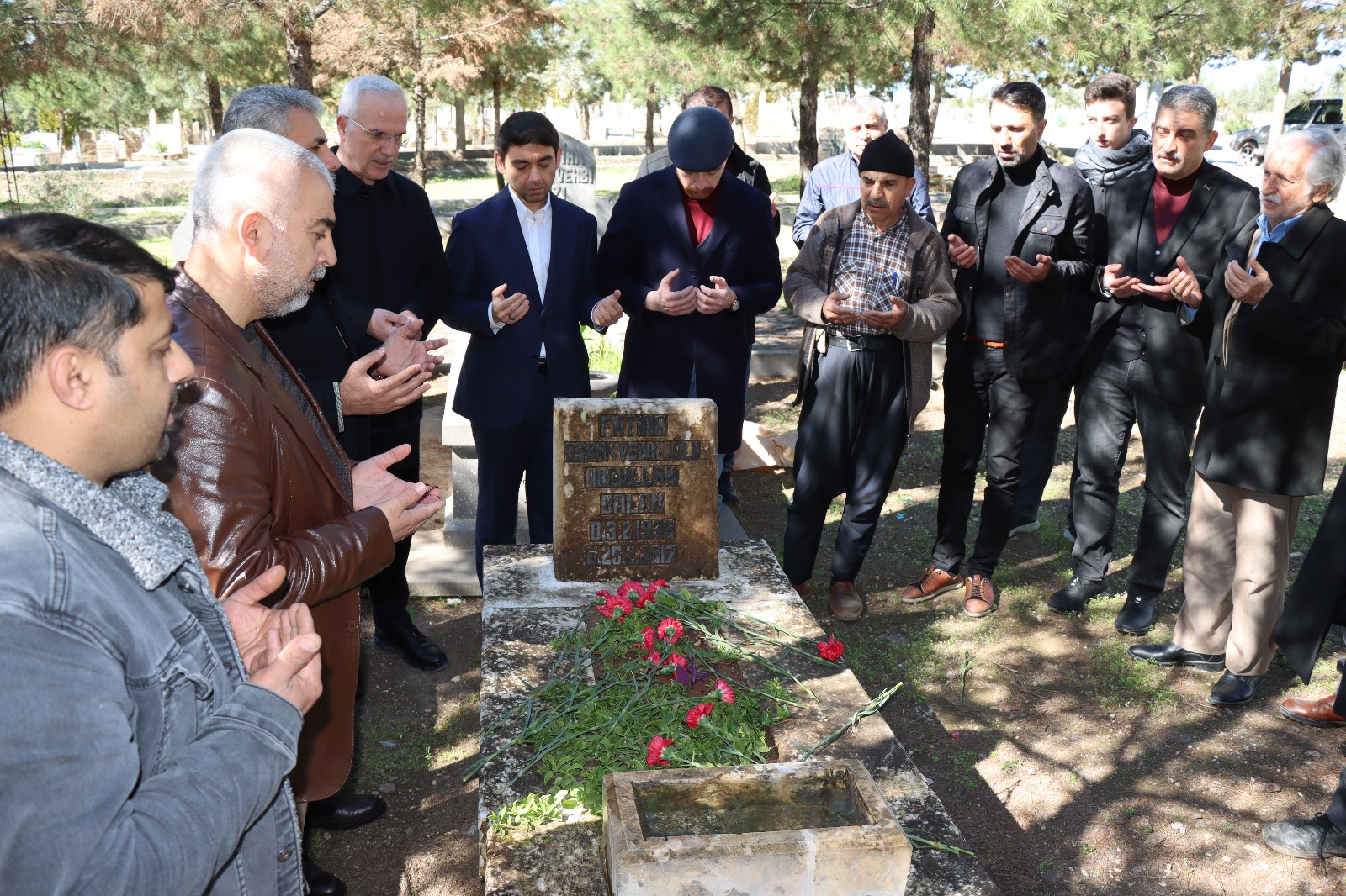 ABDULLAH BALAK KABRİ BAŞINDA DUALARLA ANILDI