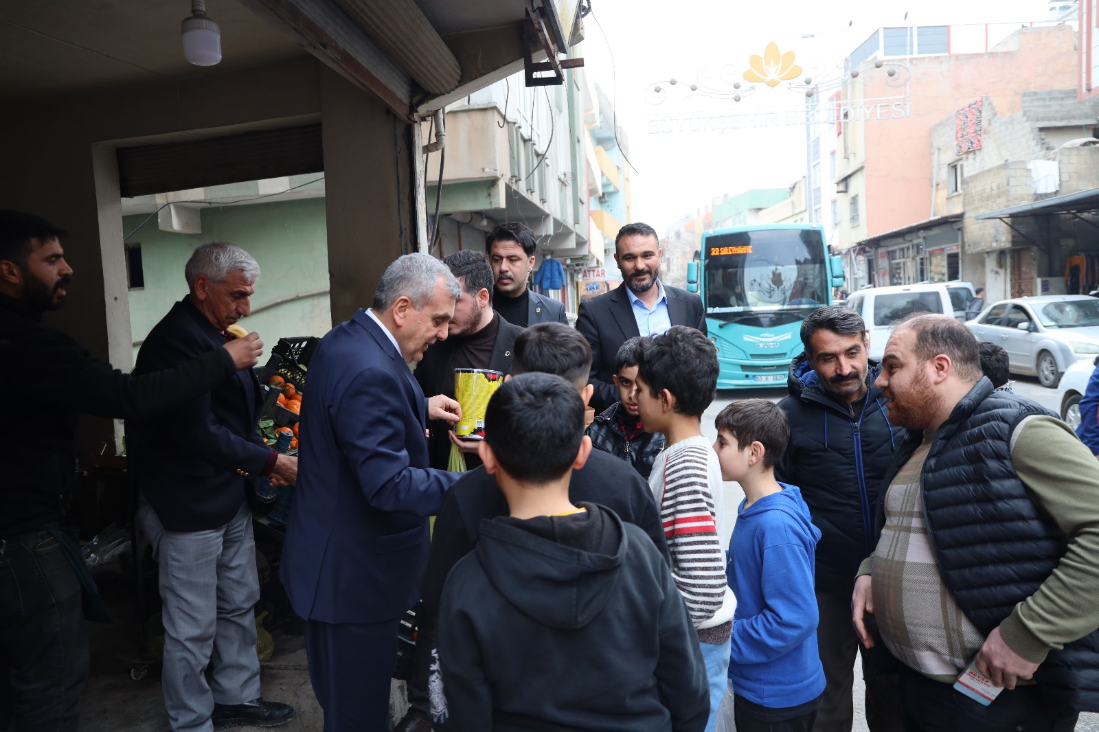 BAŞKAN BEYAZGÜL ESNAFLARLA BULUŞTU