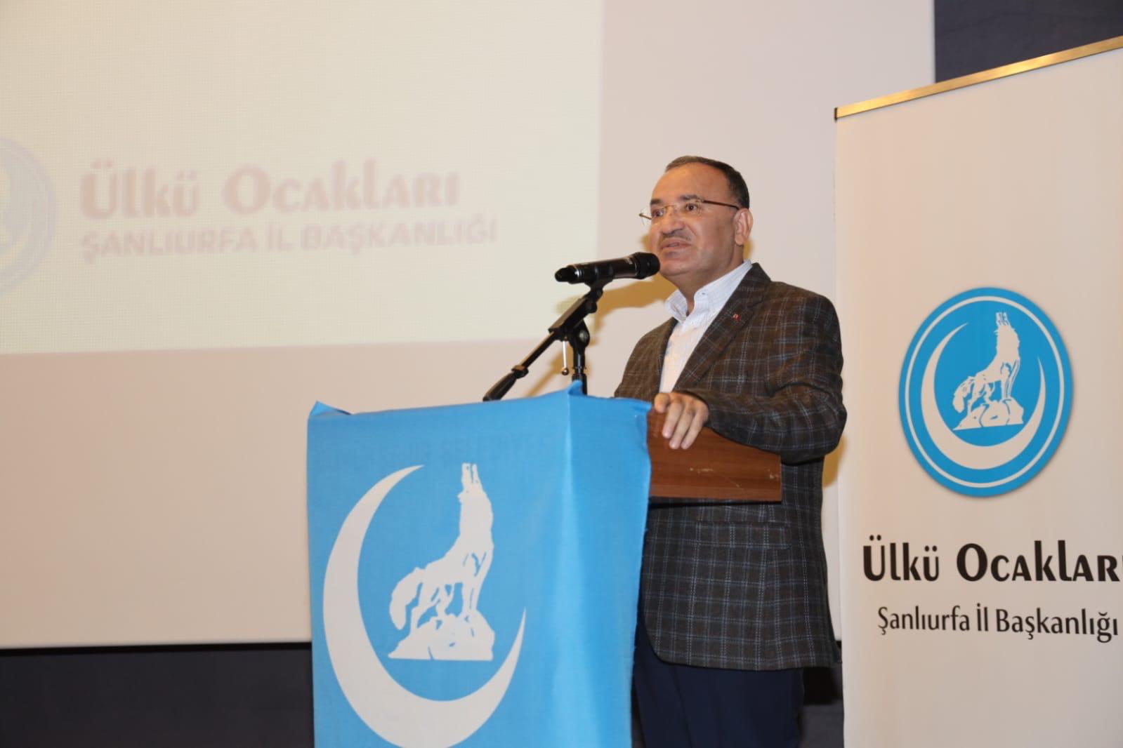 TBMM BAŞKANVEKİLİ BOZDAĞ, ‘’DERDİ URFA OLAN BİR BAŞKANIMIZ VAR’’