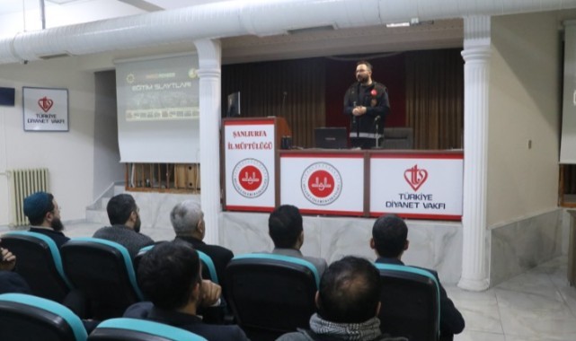 Din görevlilerine uyuşturucuyla mücadele semineri verildi