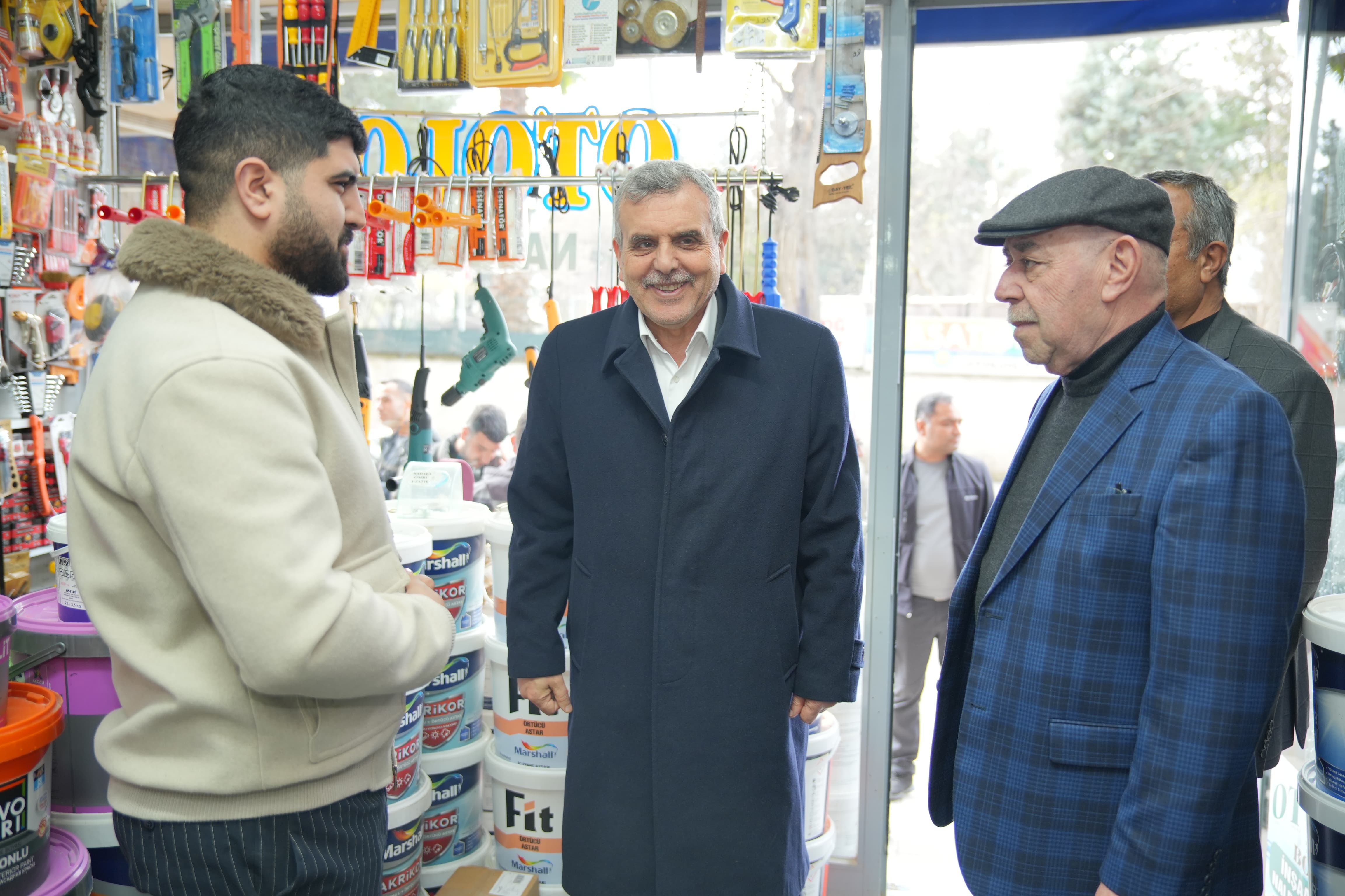 BAŞKAN BEYAZGÜL BİRECİK VE HALFETİ’YE ADETA ÇIKARMA YAPTI