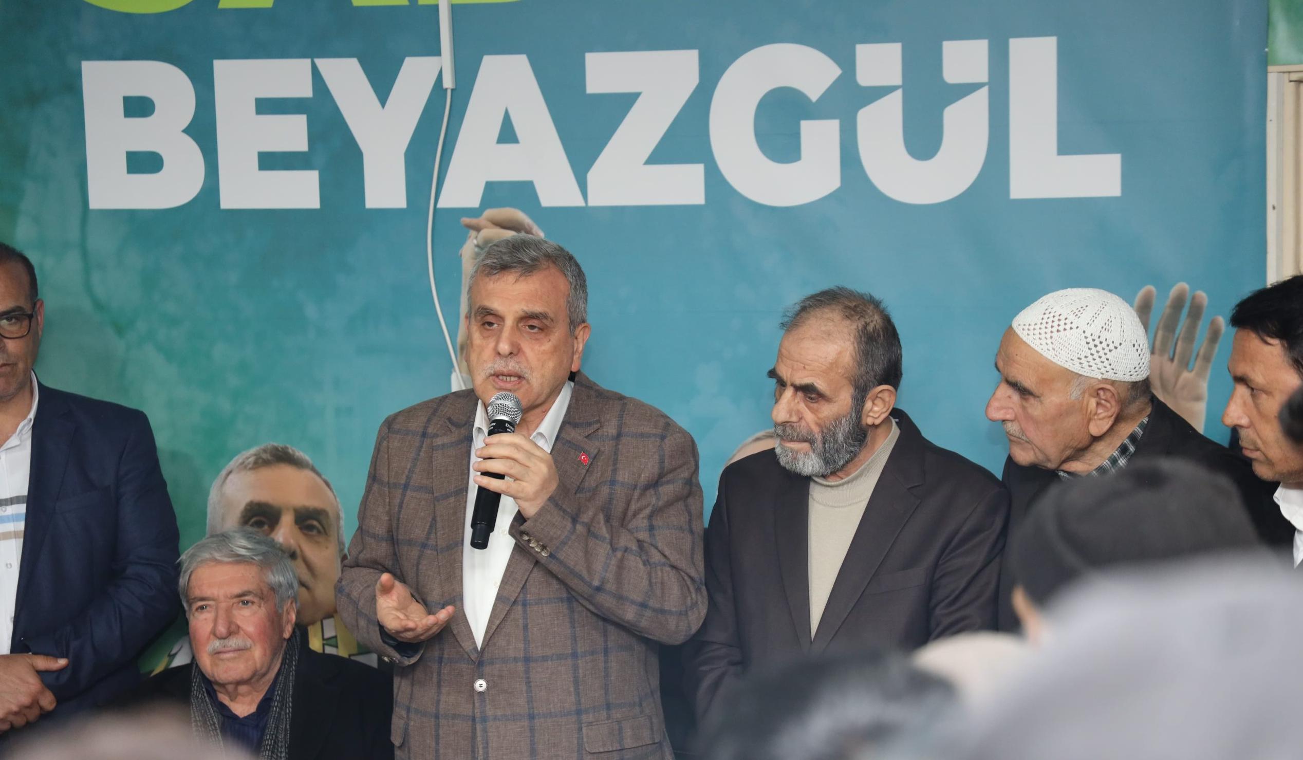 BAŞKAN BEYAZGÜL, ‘’TEK SEVDAMIZ ŞANLIURFA’’