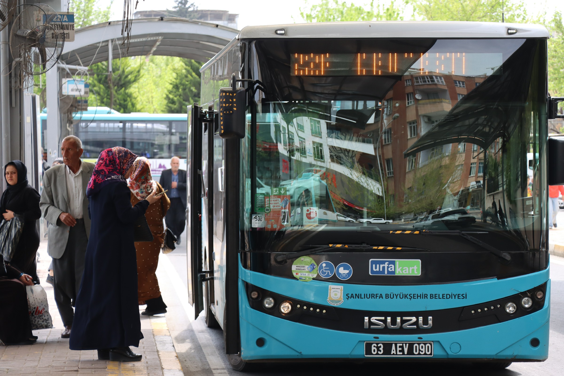 RAMAZAN BAYRAMINDA ŞANLIURFA’DA ULAŞIM 3 GÜN ÜCRETSİZ