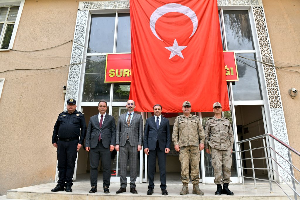 Vali Şıldak, Suruç’ta Temaslarda Bulundu