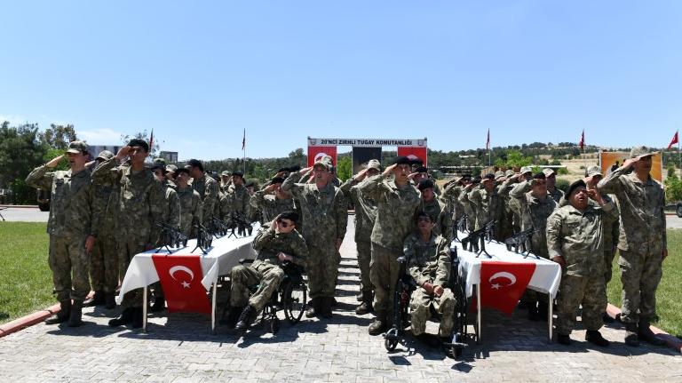 Şanlıurfa’da 36 Engelli Genç Temsili Asker Oldu