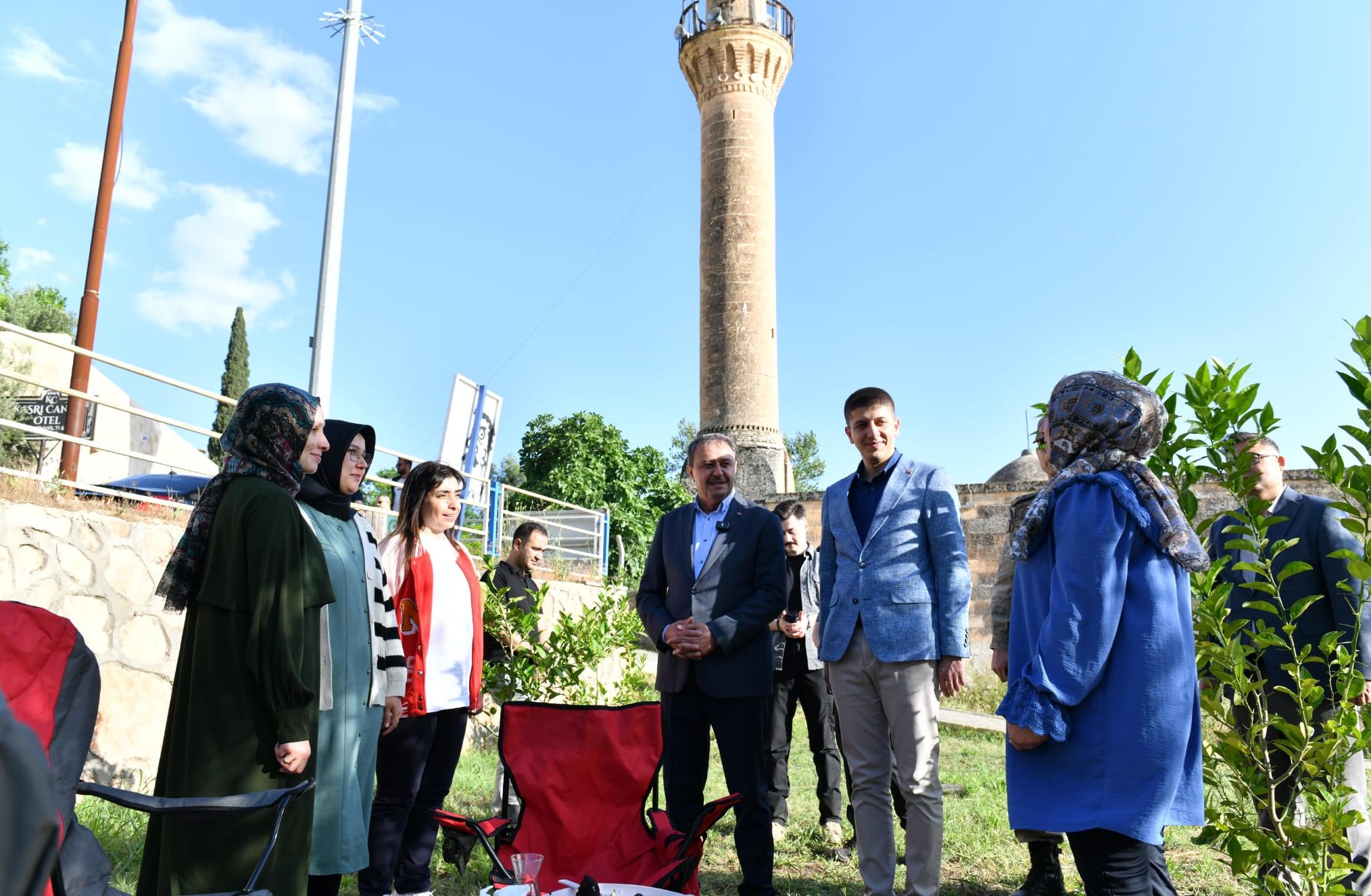 Vali Hasan Şıldak, Halfeti’de İncelemede Bulundu