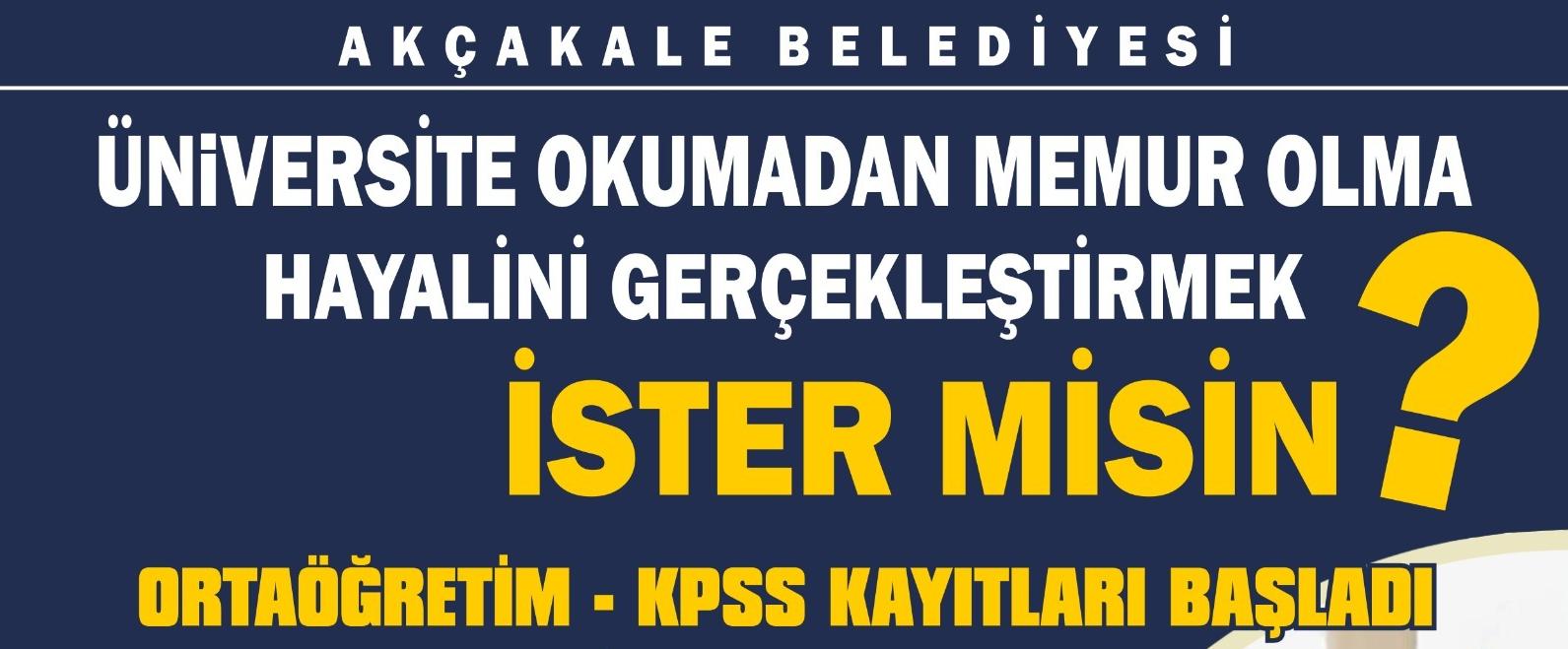 Akçakale Belediyesinde Bir İlk