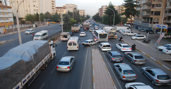 Şanlıurfa’da trafiğe kayıtlı araç sayısı ağustos ayı sonu itibarıyla 314 bin 907 oldu.