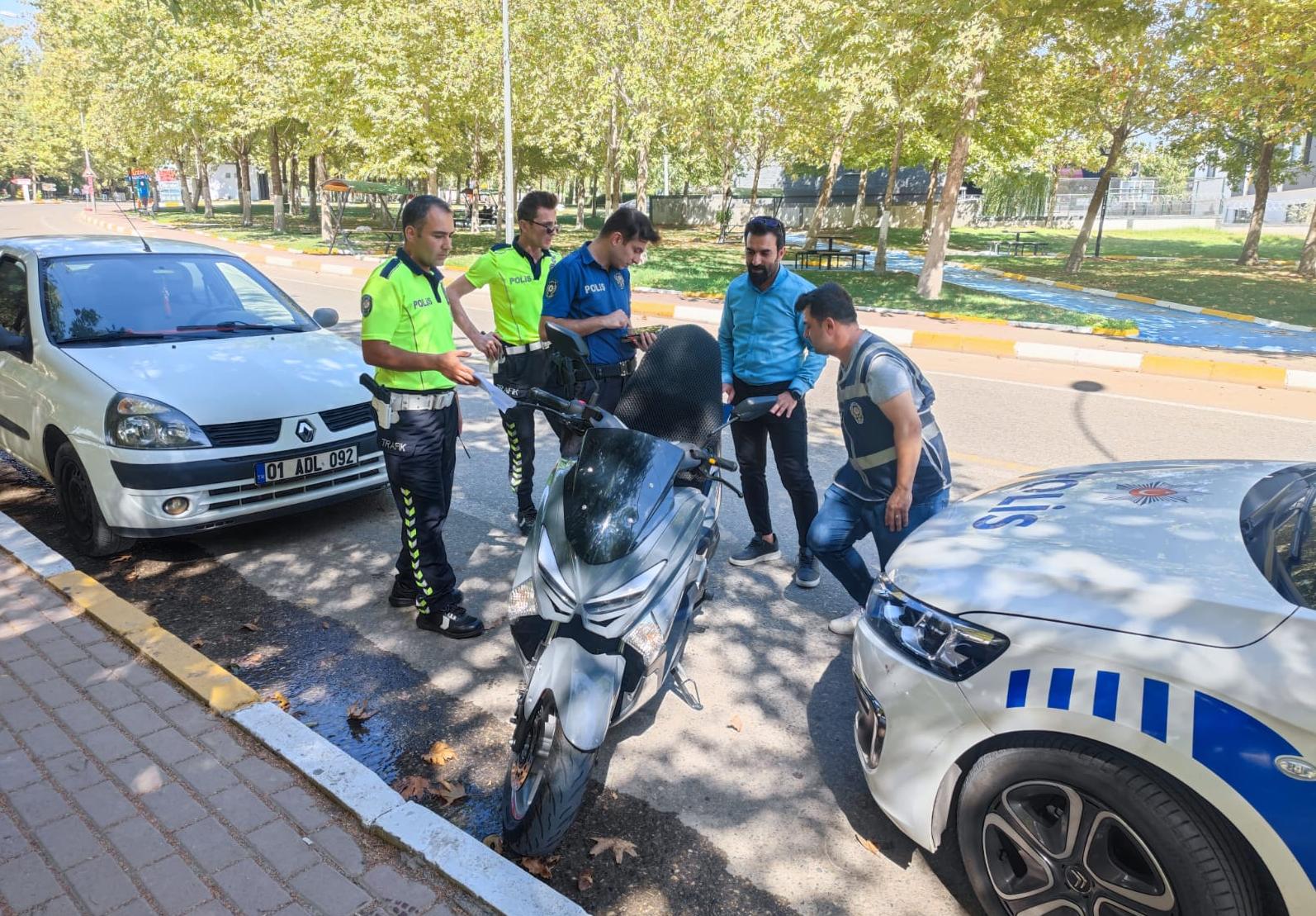 Şanlıurfa’da Motosiklet Denetimleri Devam Ediyor