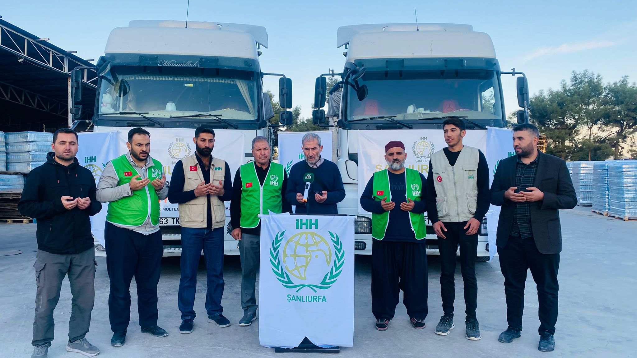 ŞANLIURFA İHH’DAN LÜBNAN HALKINA ACİL SU YARDIMI