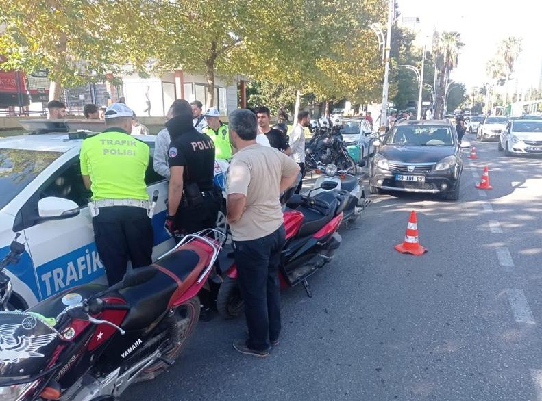 Trafikte Motosikletlerde Kask Denetimi