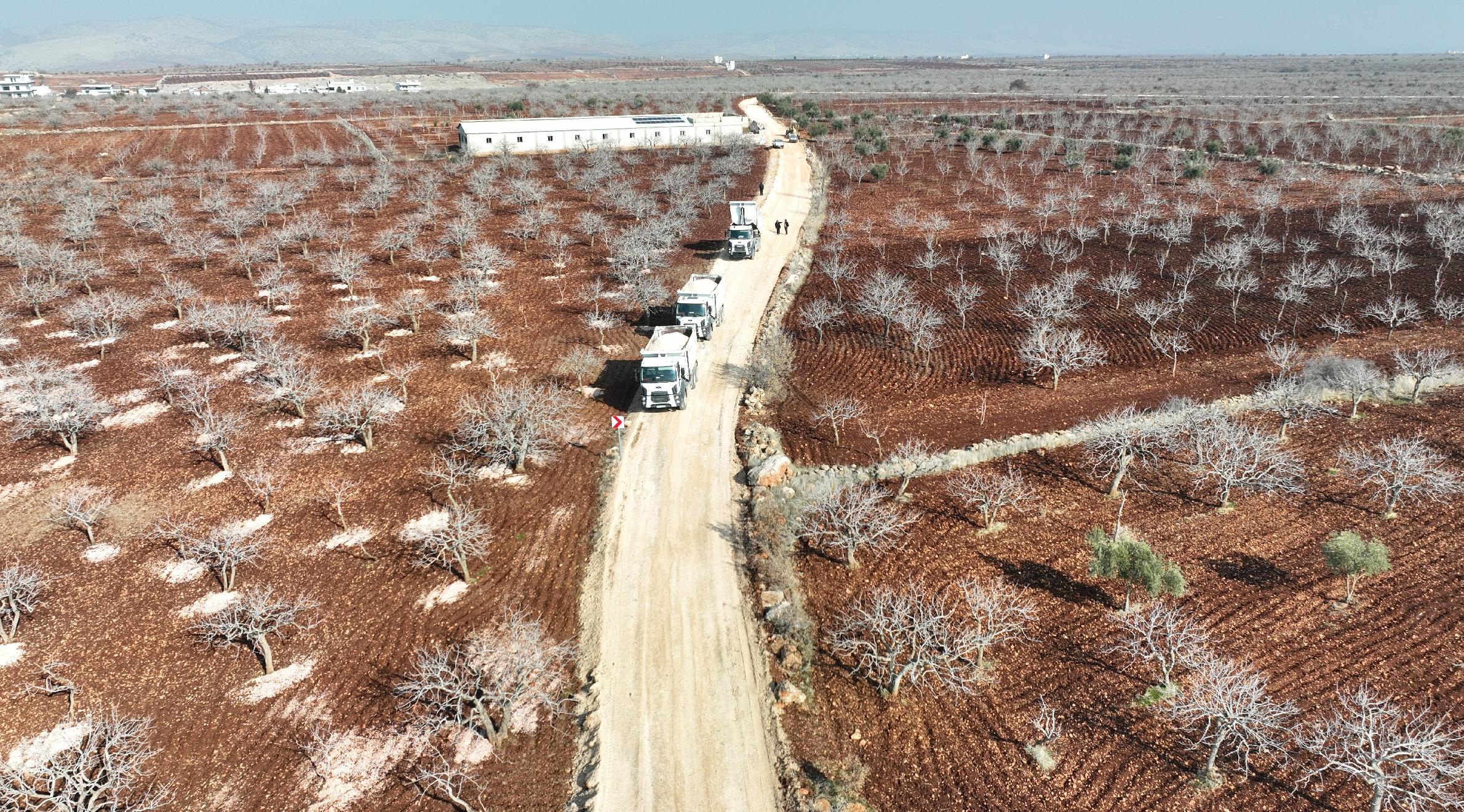 BÜYÜKŞEHİR BELEDİYESİ, BİRECİK VE HALFETİ’DE GÜVENLİ ULAŞIM İÇİN ÇALIŞIYOR