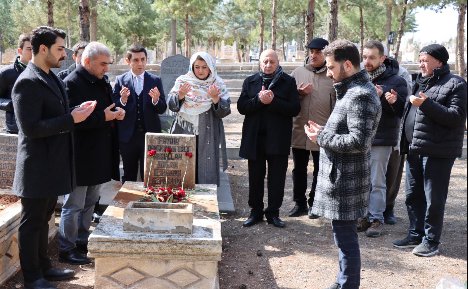 ABDULLAH BALAK KABRİ BAŞINDA DUALARLA ANILDI