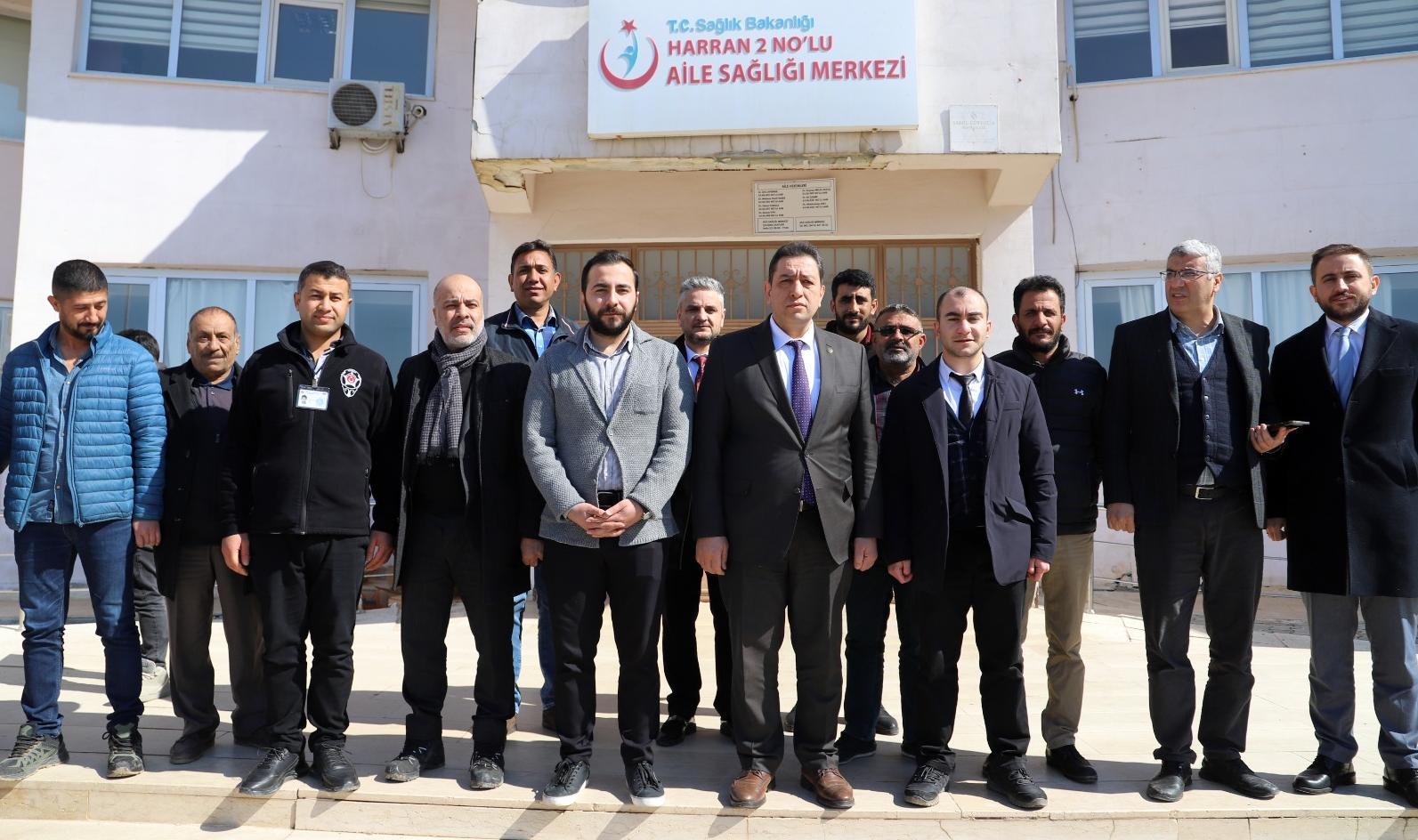 İl Sağlık Müdürü Doç. Dr. Abdullah Solmaz’dan Harran’da Sağlık Tesislerine Ziyaret