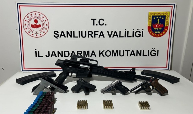 Şanlıurfa İl Jandarma Komutanlığı ekiplerinden operasyon