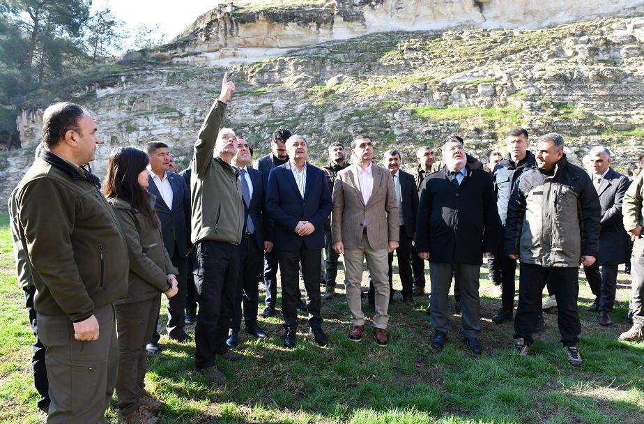 Vali Şıldak Birecik’te İncelemelerde Bulundu